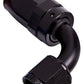 Aeroflow Performance Products AF103-16BLK 16AN Taper Series 90 Degree Hose End Black