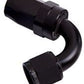 Aeroflow Performance Products AF104-08BLK 8AN Taper Series 120 Degree Hose End Black