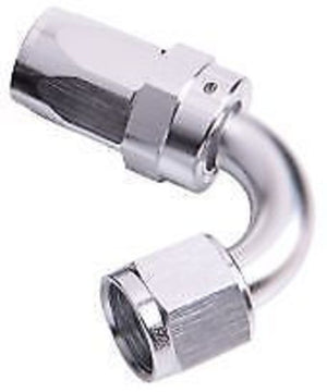 Aeroflow Performance Products AF104-10S 10AN Taper Series 120 Degree Hose End Silver