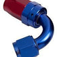 Aeroflow AF104-16 -16AN Taper Series 120 Degree Hose End Blue