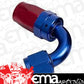 Aeroflow AF104-16 -16AN Taper Series 120 Degree Hose End Blue