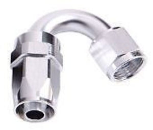 Aeroflow AF105-04S -4AN Taper Series 150 Degree Hose End Silver