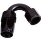 Aeroflow AF105-10BLK -10AN Taper Series 150 Degree Hose End Black