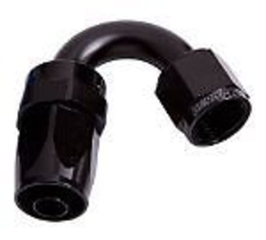 Aeroflow AF105-10BLK -10AN Taper Series 150 Degree Hose End Black