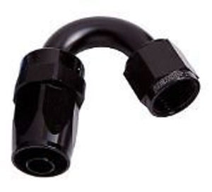 Aeroflow AF105-20BLK -20AN Taper Series 150 Degree Hose End Black