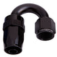 Aeroflow Performance Products AF106-06BLK 6AN Taper Series 180 Degree Hose End Black
