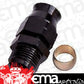 Aeroflow Performance Products AF108-04BLK 1/4" Hard Line to -4AN Male Adapter Black W/ Olive