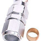 Aeroflow AF109-10S 5/8" Hard Line to -10AN Femaleadapter Silver W/ Olive
