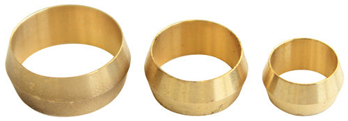 Aeroflow AF110-04 1/4" Replacement Olives For Hard Line Fitting Adapters x 2