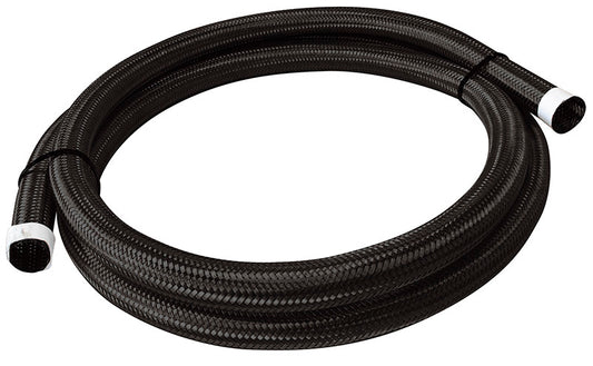 Aeroflow AF111-014-15MBLK 111 Series Black Braided Cover.39-.55 " 10-14 mm 15 Metre S