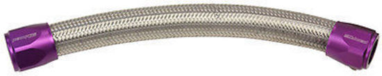 Aeroflow Performance Products AF111-021-3M 111 Series Steel Braided Cover.67-.83" 17-21 mm 3 Metre S