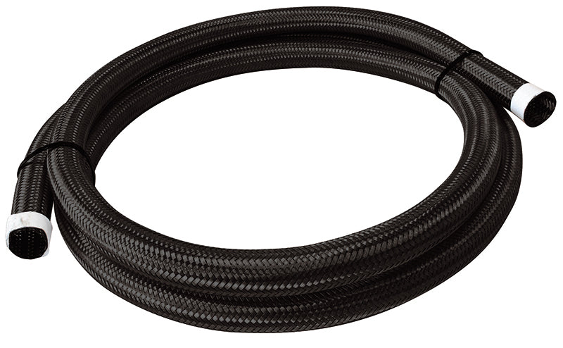 Aeroflow AF111-024-4.5MBK 111 Series Black Braided Cover.83-.95" 21-24 mm 4.5 Metre S