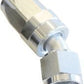 Aeroflow AF117-10S -10AN Taper Series 30 Degree Hose End Silver