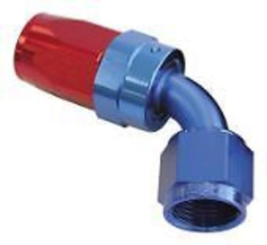 Aeroflow AF118-06 -6AN Taper Series 60 Degree Hose End Blue
