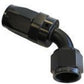 Aeroflow Performance Products AF118-06BLK 6AN Taper Series 60 Degree Hose End Black