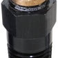 Aeroflow AF121-04BLK 1/4" NPT Straight to 1/4" 120 Series Nylon Black Fitting
