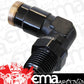 Aeroflow AF123-04-02BLK 1/8" NPT 90 Degree to 1/4" 120Series Nylon Black Fitting