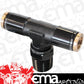 Aeroflow Performance Products AF124-04BLK 1/4" NPT Tee to 2 x 1/4" 120 Series Nylon Black Fitting