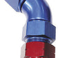 Aeroflow Performance Products AF129-08 1/2" Tube 45 Deg Female -8AN Blue Swivel Nut with Olive