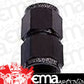 Aeroflow AF131-03BLK Straight Female Flare -3AN Black Swivel Coupler
