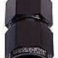 Aeroflow AF131-03BLK Straight Female Flare -3AN Black Swivel Coupler
