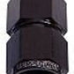 Aeroflow AF131-04BLK Straight Female Flare -4AN Black Swivel Coupler