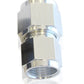 Aeroflow Performance Products AF131-06-08S Swivel Coupler Reducer -8AN to -6AN Silver Female Coupler