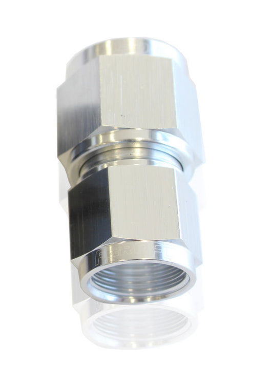 Aeroflow AF131-08-10S Swivel Coupler Reducer -10AN to -8AN Silver Female Reducer