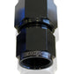 Aeroflow AF131-12BLK Straight Female Flare -12AN Black Swivel Coupler