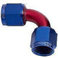 Aeroflow AF133-10 90 Deg Female Flare -10AN Blue Swivel Union