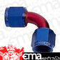 Aeroflow AF133-10 90 Deg Female Flare -10AN Blue Swivel Union