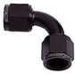 Aeroflow Performance Products AF133-20BLK 90 Deg Female Flare -20AN Black Swivel Union