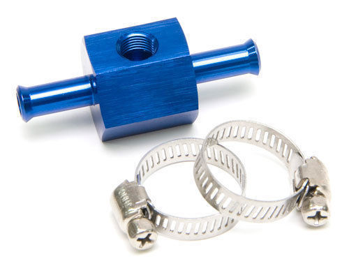 Aeroflow AF138-06 3/8" Barb with 1/8" Port Adapt Blue Straight