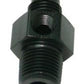 Aeroflow AF139-04-02BLK Male 1/8"NPT to -4AN 1/8" Port Black 1/8" to -4AN 1/8" Port