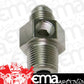 Aeroflow AF139-04-02S Male 1/8"NPT to -4AN 1/8" Port Silver 1/8" to -4AN 1/8" Port