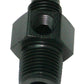 Aeroflow AF139-06-04BLK Male 1/4"NPT to -6AN 1/8" Port Black 1/4" to -6AN 1/8" Port