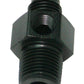 Aeroflow AF139-06-08BLK Male 3/8"NPT to -6AN 1/8" Port Black 3/8" to -6AN 1/8" Port
