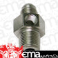Aeroflow AF139-08-04S Male 1/4"NPT to -8AN 1/8" Port Silver 1/4" to -8AN 1/8" Port
