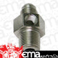 Aeroflow AF139-08-06S Male 3/8"NPT to -8AN 1/8" Port Silver 3/8" to -8AN 1/8" Port