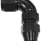 Aeroflow AF139-12BLK 3/4" Tube 90 Deg Female -12AN Black Swivel Nut with Olive