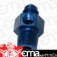 AEROFLOW MALE NPT TO ADAPTER 1/4" TO -8AN WITH 1/8" PORT BLUE AF139-86-04