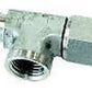 Aeroflow AF140-03-SS Straight Female - Male -3AN Stainless with 1/8" NPT Port