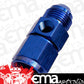 Aeroflow AF140-06 Straight Female - Male -6AN Blue with 1/8" NPT Port