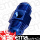 Aeroflow AF141-03 Straight Male - Male -3AN Blue with 1/8" NPT Port