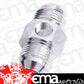 Aeroflow AF141-08S Straight Male - Male -8AN Silver with 1/8" NPT Port