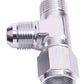 Aeroflow AF145-16S Tee -16AN Female Swivel On Runsilver Swivel Nut