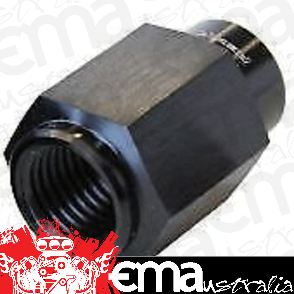 Aeroflow AF146-02BLK Holden / Chev LS Fuel Rail to Gauge Adapter Female 1/8" NPT