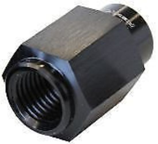 Aeroflow AF146-02BLK Holden / Chev LS Fuel Rail to Gauge Adapter Female 1/8" NPT