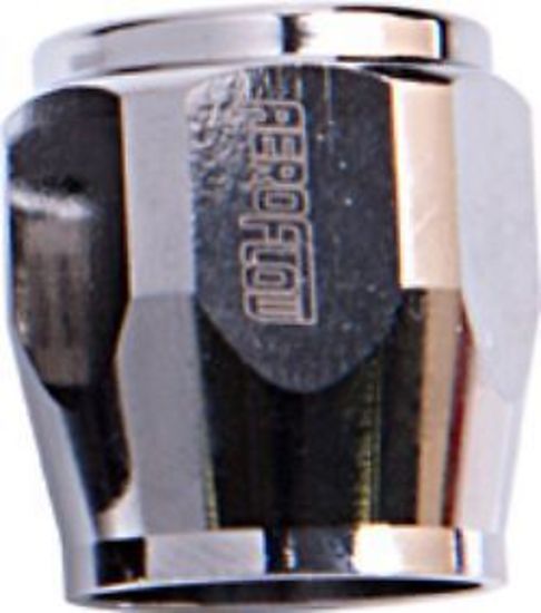 Aeroflow AF150-12CH Hex Hose Finisher 24.95mm ID Chrome 31/32" ID Clamp