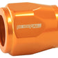 Aeroflow AF150-14G Hex Hose Finisher 28.5mm ID Gold 9/32" ID Clamp